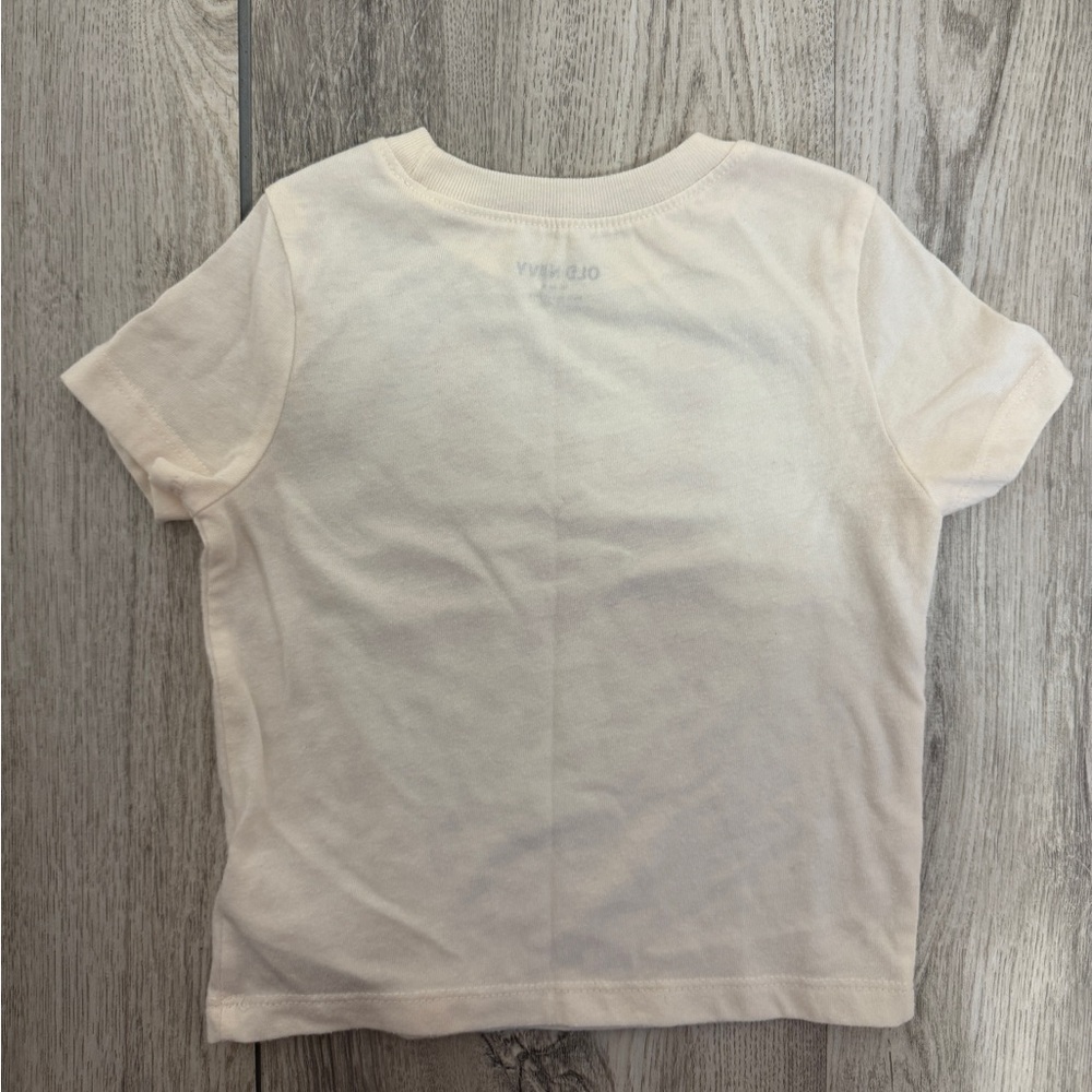 Lil Sis Kids T-Shirt - Cream and Pink - Picture 5 of 5